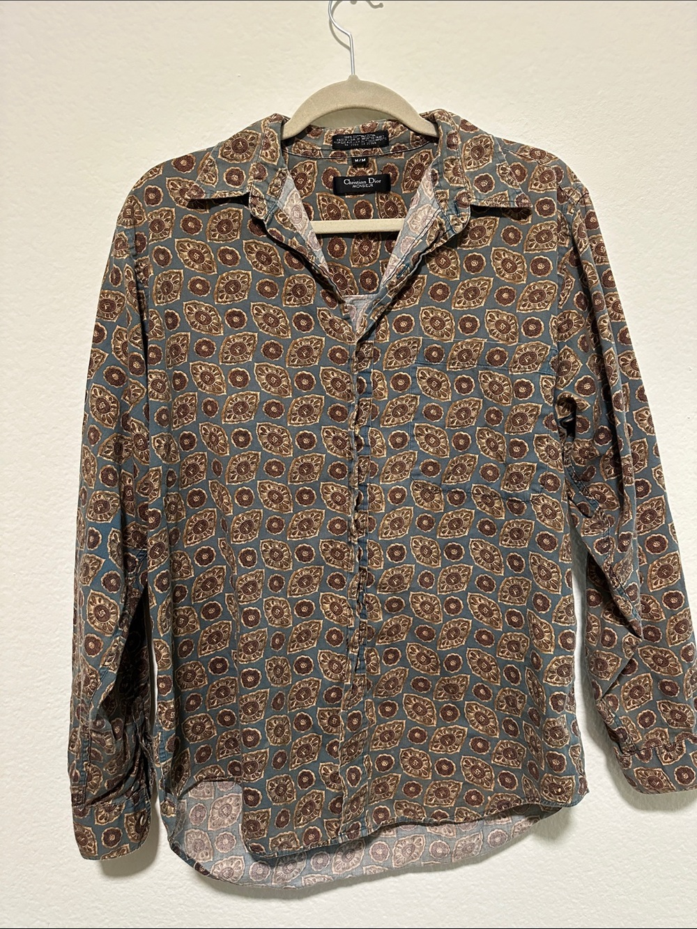 Vintage Christian Dior Button-Down Shirt